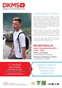 Może to Twój szpik mógłby uratować komuś życie? Poszukiwanie dawców w Suwałkach