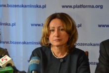 Posłanka Bożena Kamińska przekroczyła prędkość o ponad 50 km/h. Nie miała też prawa jazdy