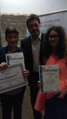 Kuba Walendykiewicz i Zuzia Łazarska nagrodzeni w Malborku
