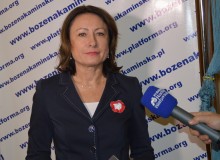 Bożena Kamińska po zatrzymaniu przez drogówkę i wizycie na komendzie. Mandat przyjmę i opłacę