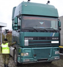 Na granicy w Kuźnicy. Skradzionym w Rosji tirem do Polski  