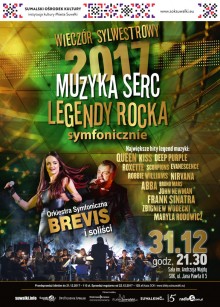 Legendy Rocka – Muzyka Serc. Sylwester w SOK. KONKURS
