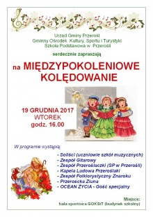 Międzypokoleniowe Kolędowanie w Przerośli