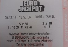 Eurojackpot bez głównego trafienia. W pierwszy piątek nowego roku  do wygrania  181 milionów złotych