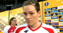 Norwegia - Polska 35:20. Suwalczanka Sylwia Lisewska rzuciła pierwsze bramki i szykuje się na Węgry