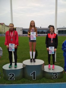 Dwa medale lekkoatletek Hańczy w Białej Podlaskiej [zdjęcia]