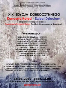 Koncert Kolęd Dzieci Dzieciom