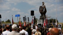 Pomnik Ofiar Obławy Augustowskiej. Pozostało jeszcze osądzić zbrodnię [wideo i zdjęcia]