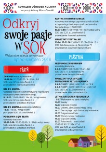 Pogodne wakacje 2018 w Suwałkach