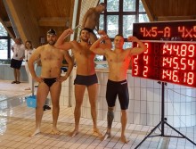 Podlascy terytorialsi wicemistrzami Wojska Polskiego w pływackiej sztafecie