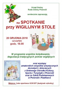 Spotkanie przy Wigilijnym Stole w Przerośli