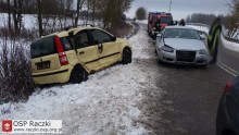 Dwie kobiety ranne w wypadku w Lipówce [zdjęcia]