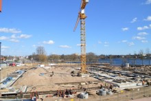 Hala widowiskowo-sportowa. Cztery miesiące budowy i wmurowany erekcyjny akt [zdjęcia]