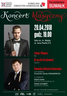 Nie przegap! Filharmonia Suwałk: Krzysztof Grzybowski i Łukasz Długosz KONKURS