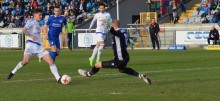 Wigry Suwałki – Puszcza Niepołomice 1:0. Nie był to mecz dla widzów [wideo, zdjęcia, tabela]