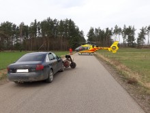 Chodźki koło Raczek. Zderzenie audi z bryczką. Nie żyje 67-letni rolnik 