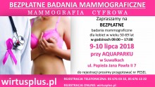 Bezpłatna mammografia w Suwałkach