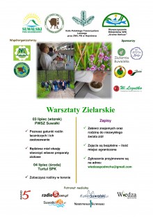 Warsztaty zielarskie w Suwałkach