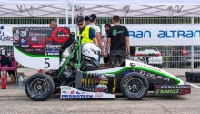 Bolid  Politechniki Białostockiej szósty w wyścigach Formula Student Italy [zdjęcia]