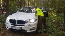 BMW za 200 tysięcy zatrzymane po brawurowym pościgu
