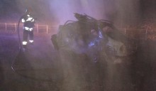 Tragiczny wypadek na obwodnicy Augustowa. Pod Raczkami zderzyły się cztery samochody