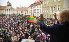 100-lecie niepodległości Litwy. Litwini do nas na zakupy i na narty, a my na uroczystości i imprezy
