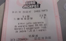 Eurojackpot. Kumulacja nie została rozbita, ale nadal gramy o 375 milionów