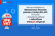 Do 26 lutego około 4 tys. mikroprzedsiębiorców z Suwałk  i okolic powinno wysłać JPK_VAT