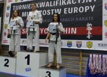 Karate shinkyokushin. Aleksandra Mozerys ze złotem i srebrem, a Aleksandra Rybacka ze srebrem MP