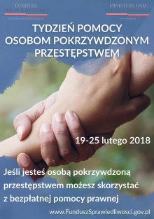 Tydzień Pomocy Osobom Pokrzywdzonym Przestępstwem w Suwałkach