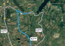 Przebudowa drogi Wołownia - Suchodoły.  Oferty z Jeleniewa, Płociczna i Szypliszek