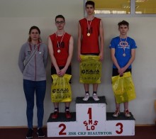 Lekkoatleci Hańczy Suwałki błysnęli w Halowych Mistrzostwach Województwa Młodzików [zdjęcia]