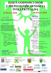 Szkolenia, konsultacje, wystawy. Dni Godności Osób z Niepełnosprawnością Intelektualną
