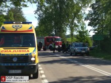 Wypadek w Bakaniuku. Jedna osoba ranna