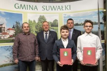 Akordeoniści z nagrodami Gminy Suwałki 