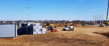 U zbiegu Raczkowskiej i Leśnej powstaje centrum logistyczne [zdjęcia]