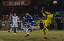 Wigry Suwałki – Pogoń Siedlce 2:0. Problemy tylko do przerwy [wideo, zdjęcia, tabela]