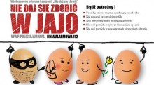 Nie daj się zrobić w jajo, bądź ostrożny