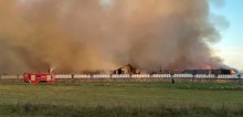 Taciewo koło Suwałk. Pożar fermy trzody chlewnej [wideo i zdjęcia]