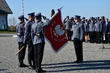 Komenda Policji w Sejnach otrzymała sztandar [zdjęcia]