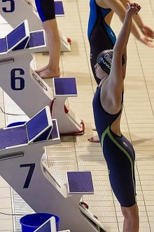 Pływanie. Karolina Szyszko dwukrotnie dziewiąta na mistrzostwach Polski 15-latków 