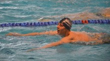 Pływanie. Filip Kosiński pięciokrotnym mistrzem Polski 14-latków [zdjęcia]