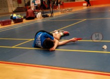 Badminton. 3MAJ się  Michał