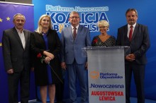 Adam Sieńko kandydatem Koalicji Obywatelskiej na burmistrza Augustowa. Leszek Cieślik do rady