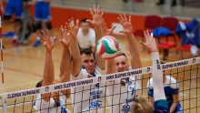 1 liga siatkówki. MCKiS Jaworzno - Ślepsk 3 : 0 wynik na bieżąco