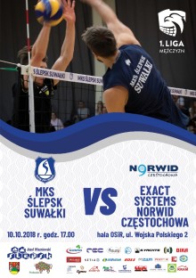 Ślepsk Suwałki  – Norwid Częstochowa. Niewygodny rywal z suwalskim akcentem