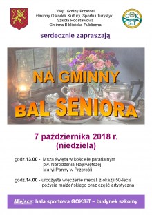 Gminny Bal Seniora w Przerośli
