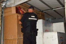 Tym razem w ładunku styropianu. Przemyt za przemytem