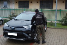 Kradziona Toyota zatrzymana w Sztabinie