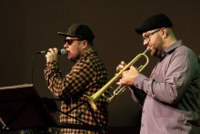Jazz hip-hopowa improwizacja w ofensywie. Eskaubei i Tomek Nowak Quartet & Mr. Krime w Sejnach